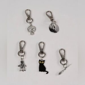 Hello Lux 5 Pack Halloween Phone Charms For Wristlets and Crossbodies